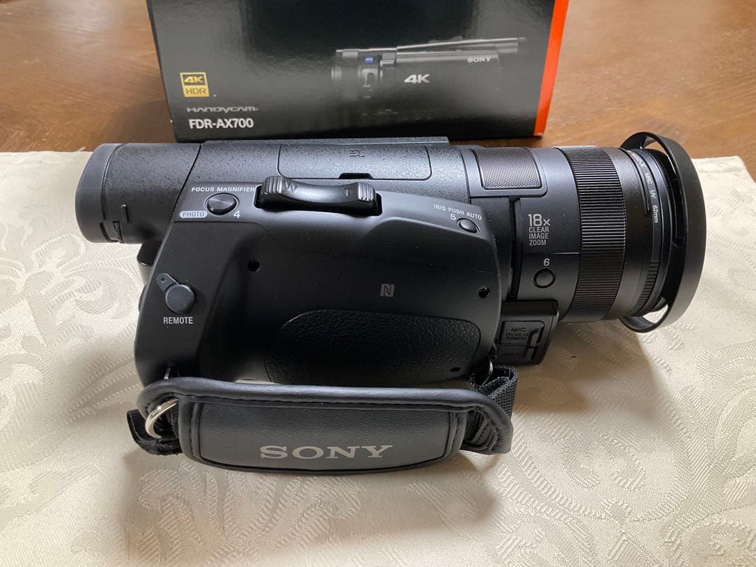 SONY FDR-AX700 長期保証あります。綺麗です。