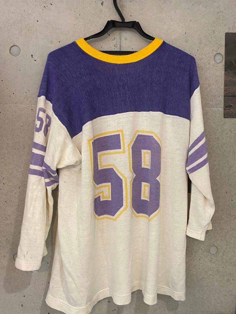 vintage フットボールシャツ