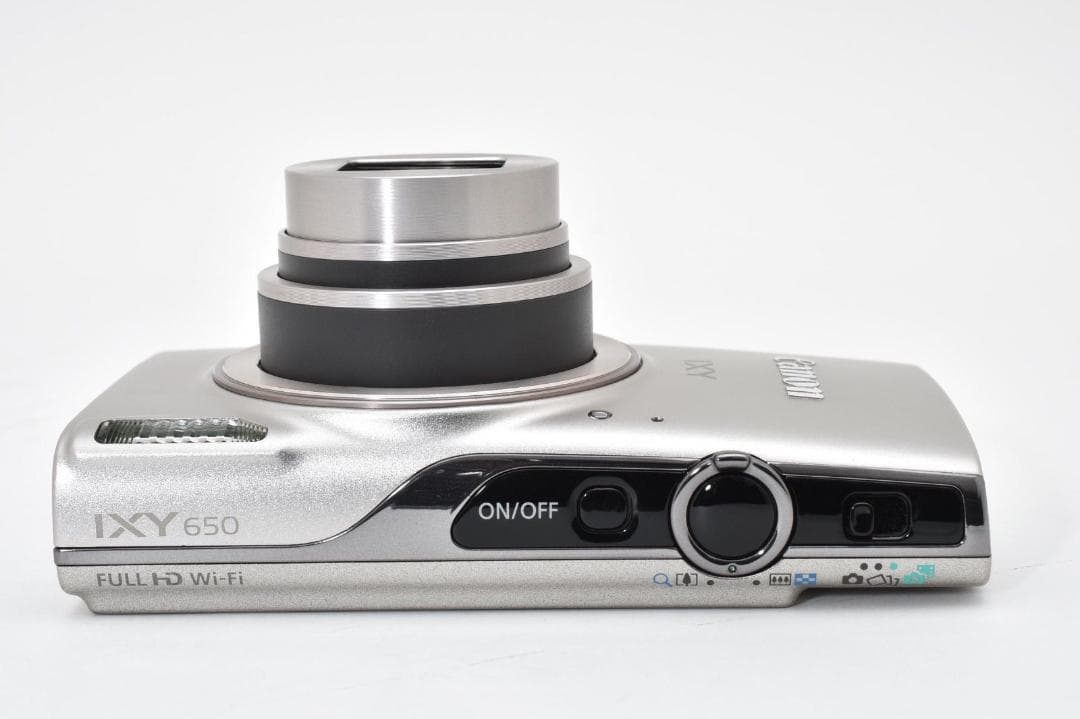 キヤノン CANON IXY650 コンパクトデジタルカメラ シルバー