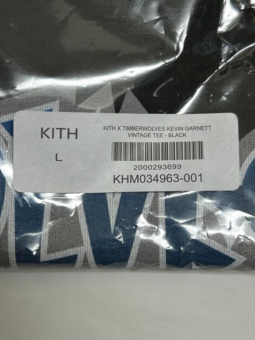 【新品未使用】Kith NBA Kevin Garnett Tee