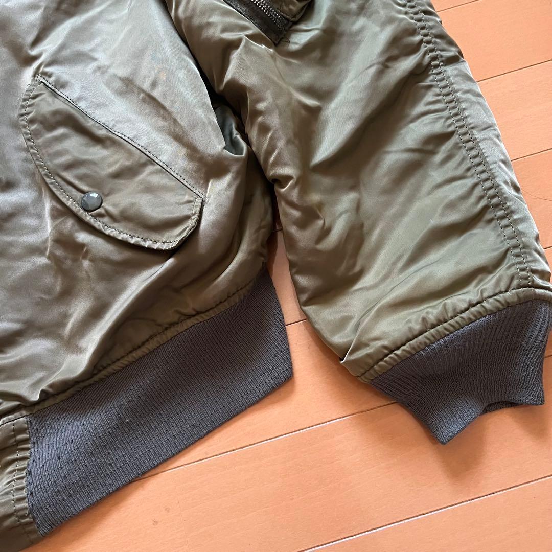 80s USA製 アルファ MA1 flight bomber jacket