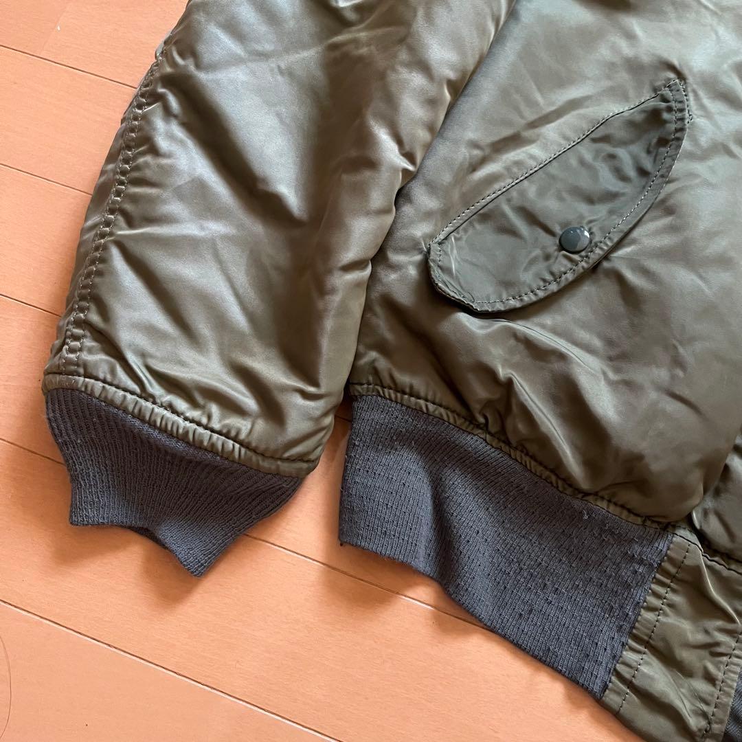 80s USA製 アルファ MA1 flight bomber jacket