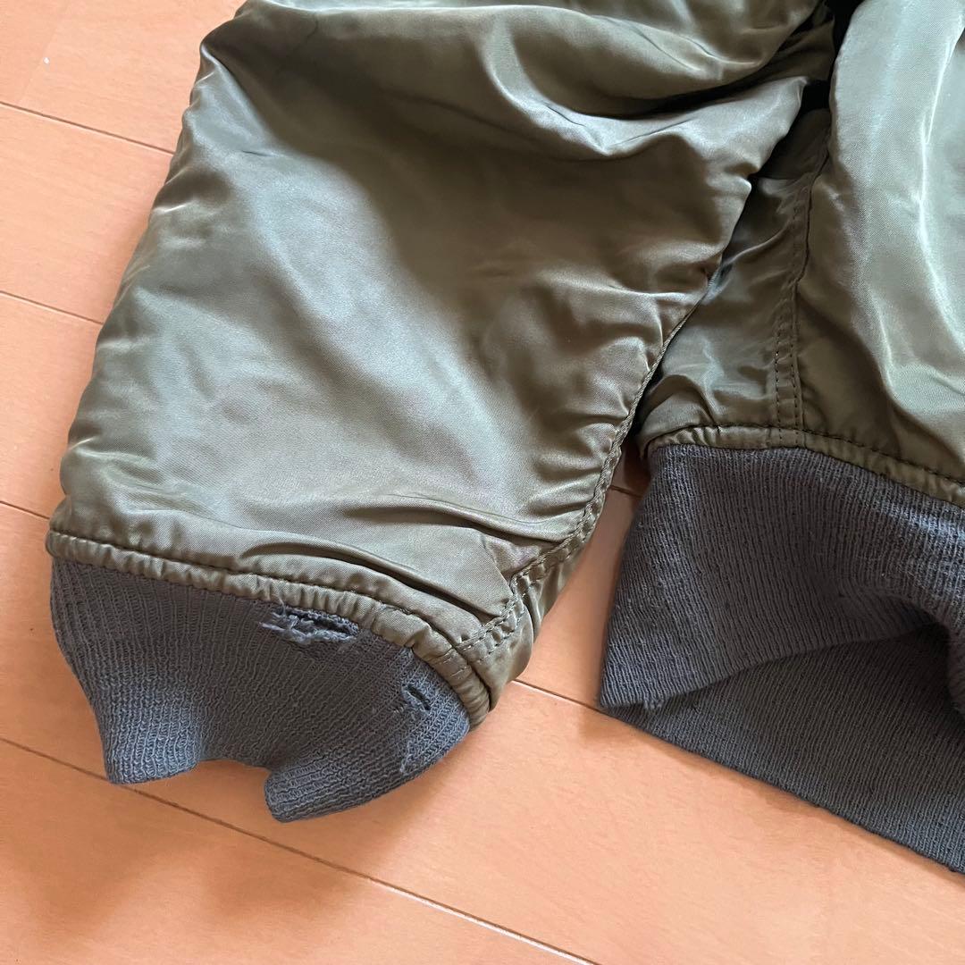 80s USA製 アルファ MA1 flight bomber jacket