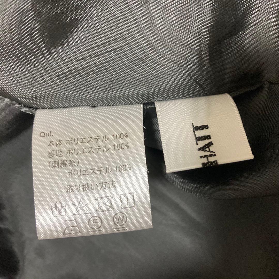 美品♡ MACHATT シアーダンボールドットスカート フレア ロング 黒
