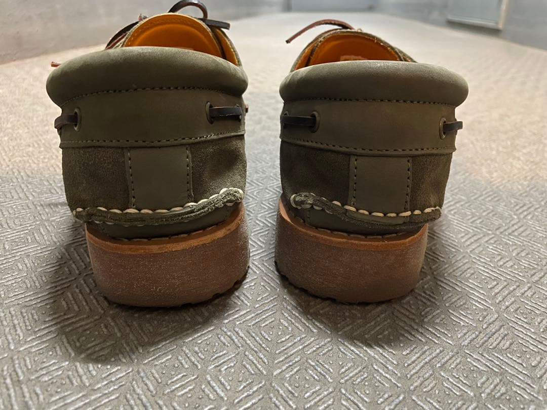Timberland 3eye dark green suede スウェード