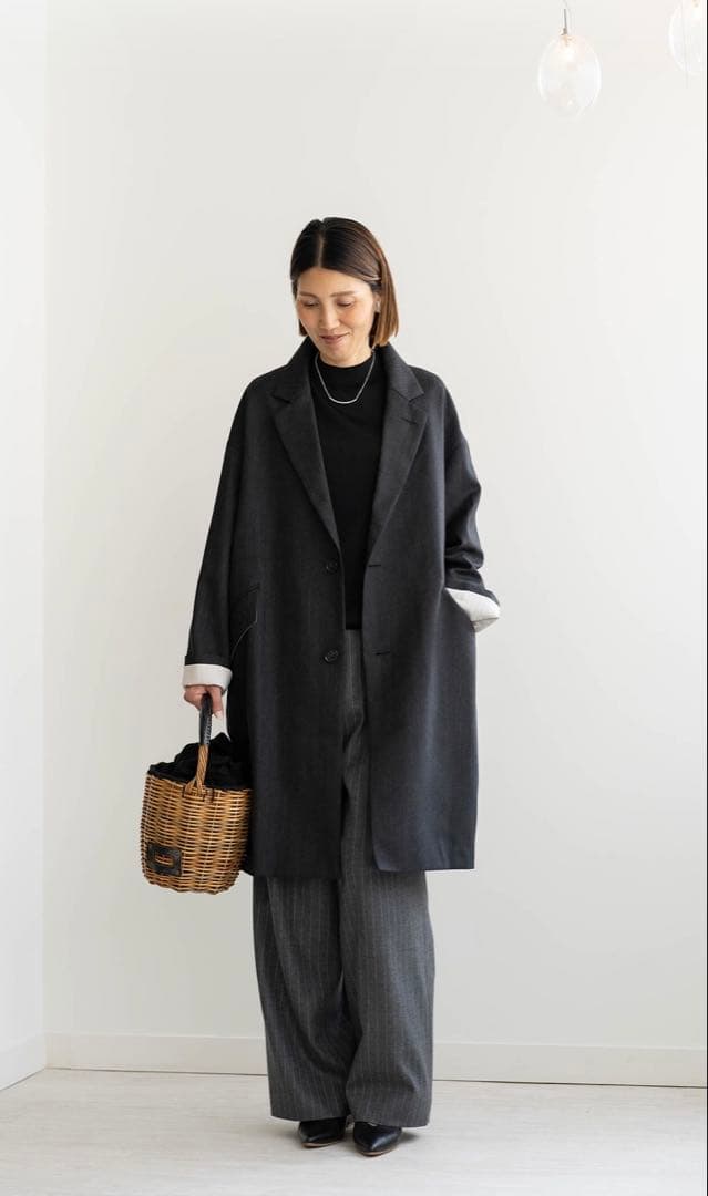 新品未使用　マドリガル カンパーニュコート グレー soutiencollar