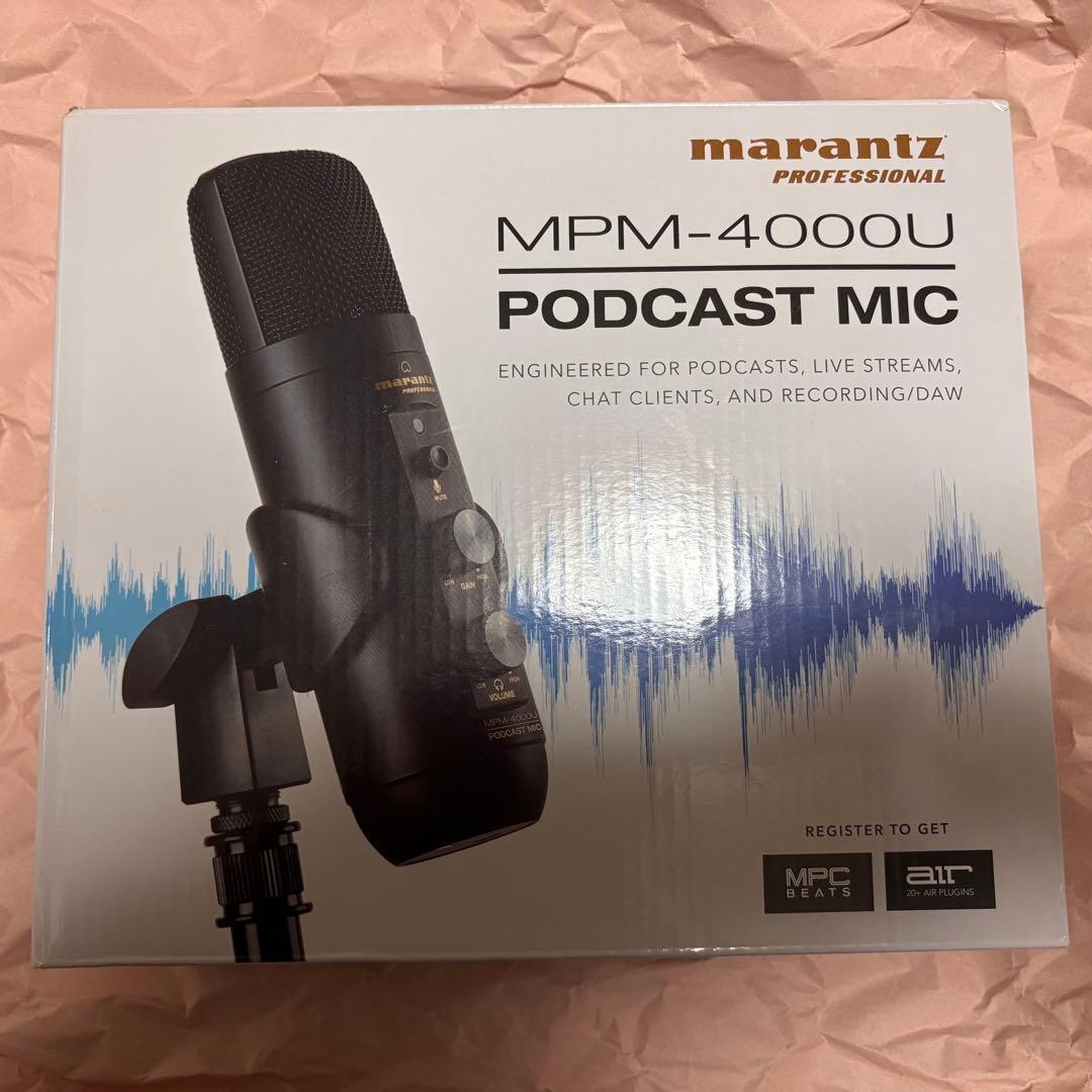 marantz MPM-4000U ポッドキャストマイク