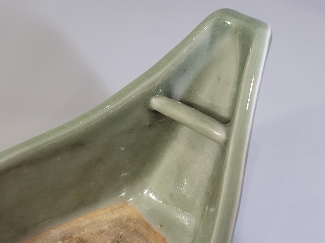 三田青磁 吊り花生 茶道具