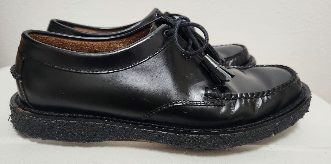 G.H.BASS TIE CREPE タッセル モック 革靴