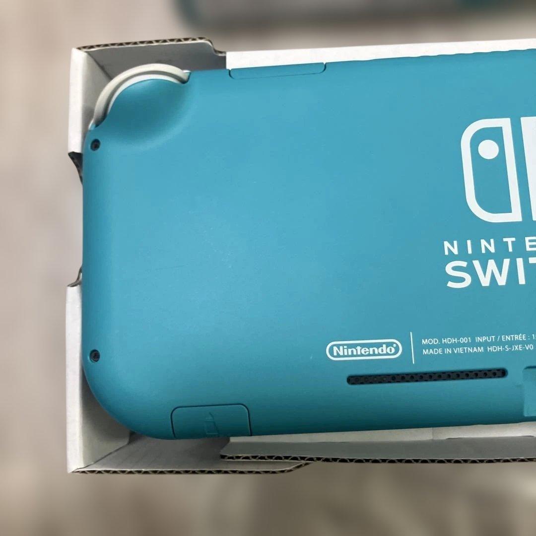 Nintendo Switch Lite ターコイズ 本体+アダプター+箱