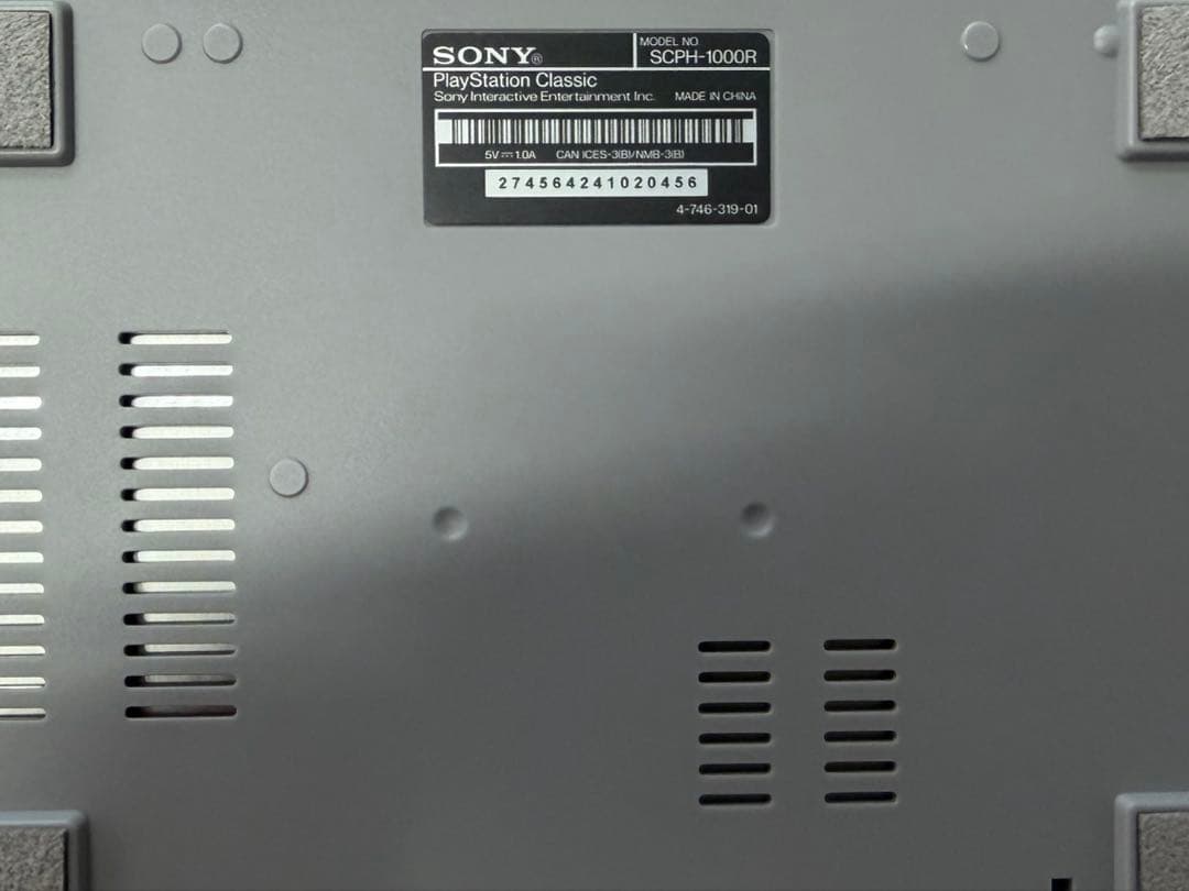 PlayStation Classic 箱なし/HDMIケーブルなし