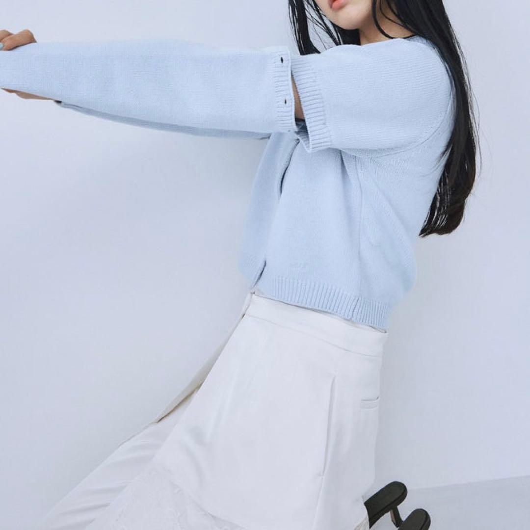 2way sleeve Knit カーディガン Searoom