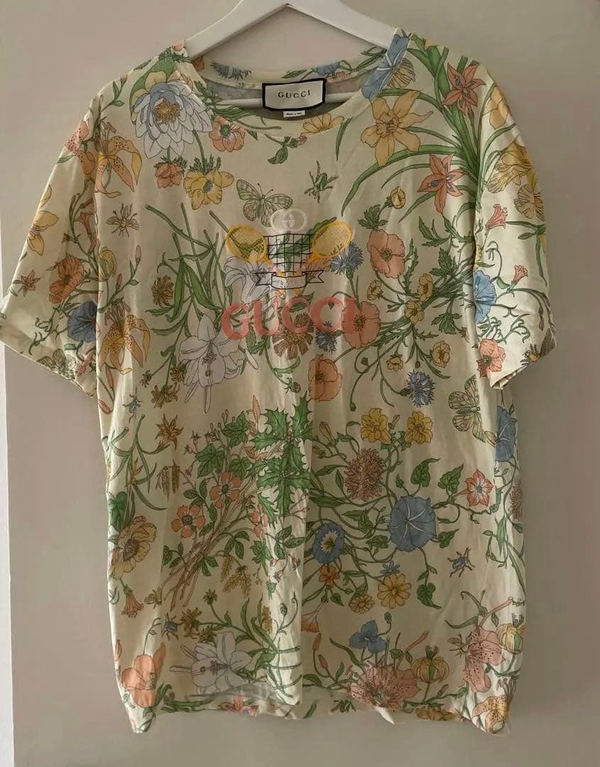 GUCCITシャツ刺繍正規品