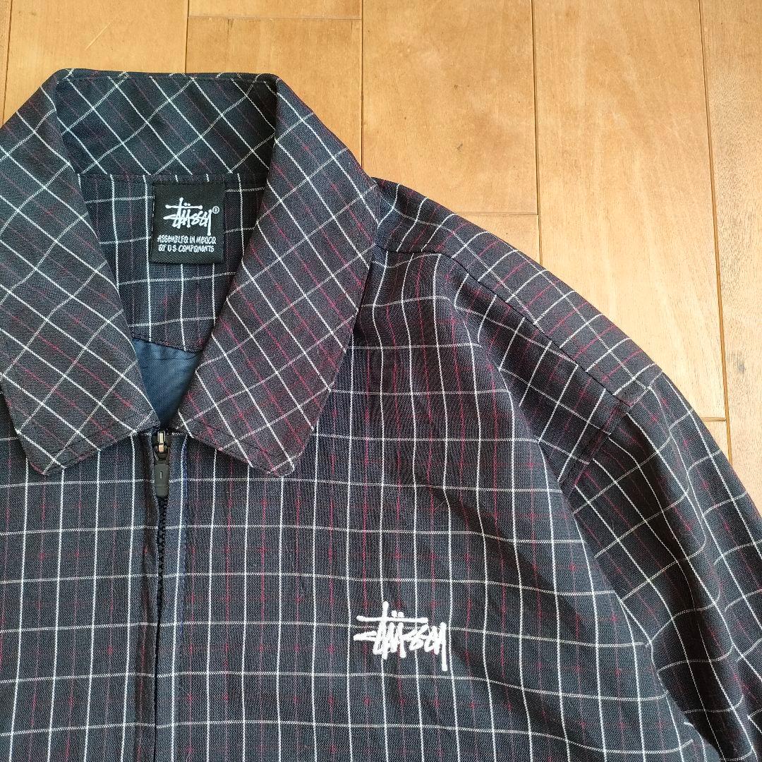 超人気 ★STUSSY ★メキシコ製 ★スウィングトップ ★短丈 ★チェック