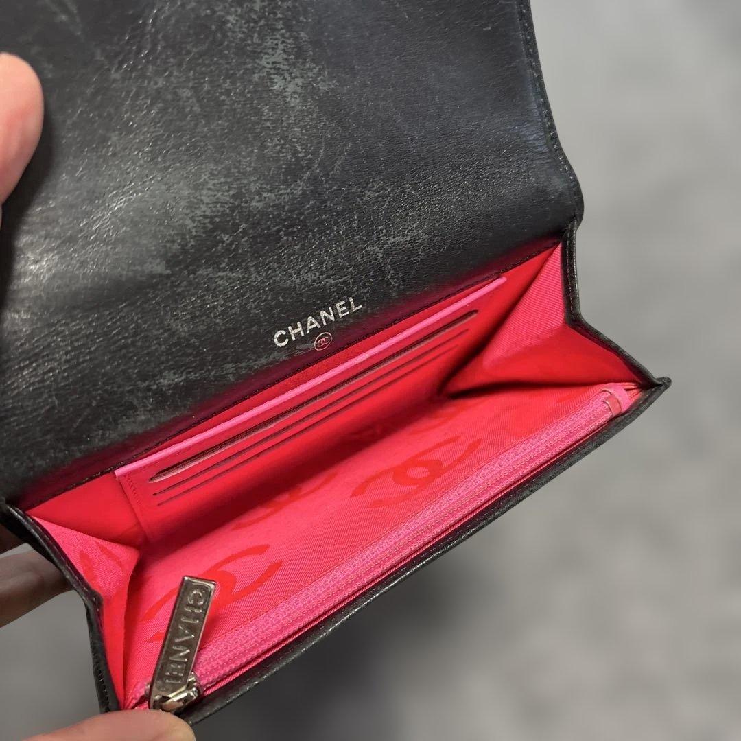 CHANEL カンボンライン　財布