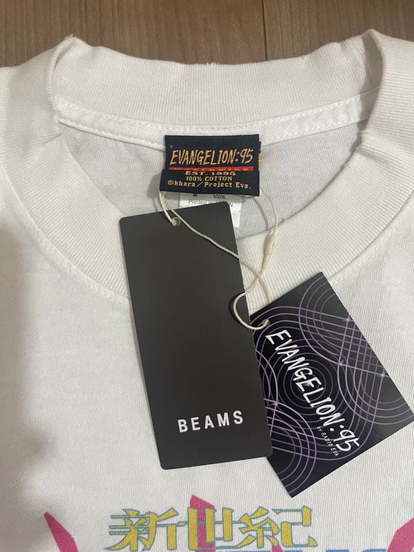 エヴァ　tシャツ beams 新品未使用品　EVANGELION:95