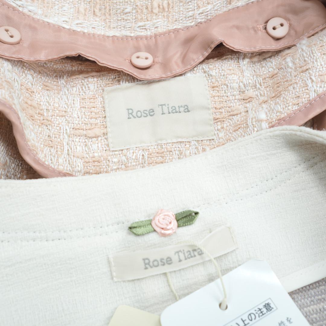 G8818.19*Rose Tiara☆ツイード☆ジャケット☆コート☆2点セット