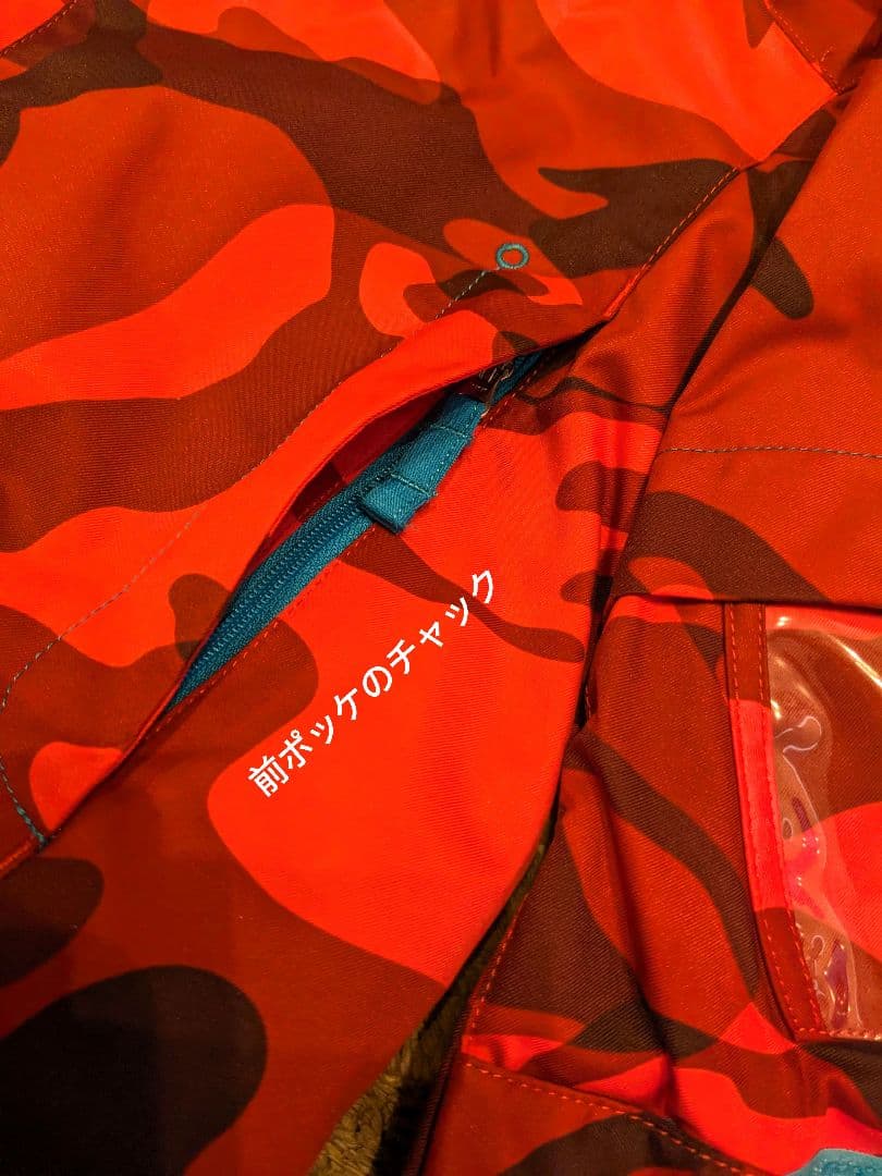DESCENTE　スキーウェア キッズ　子供　100〜120対応　調整紐あり