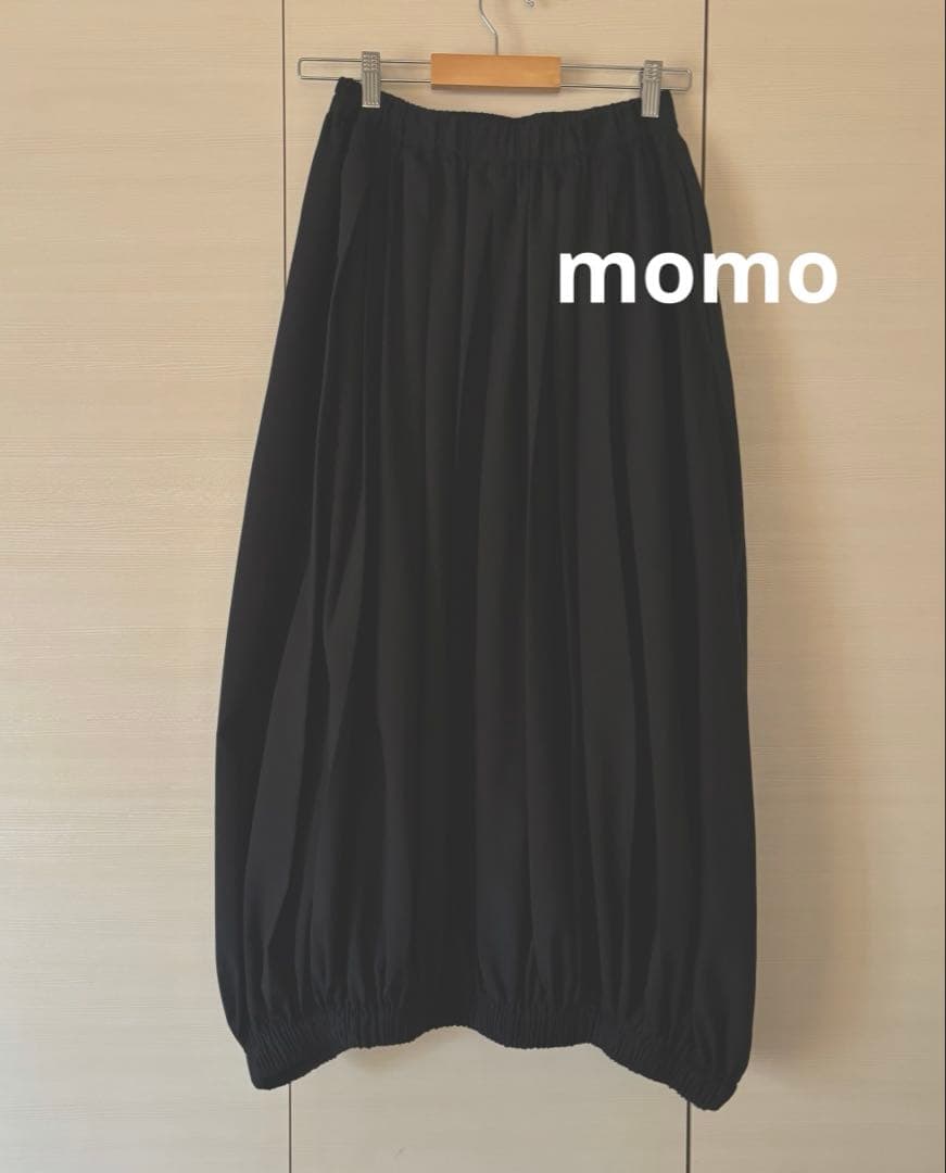 スカート ENFOLD RUBBER TUCK BALLON SKIRT