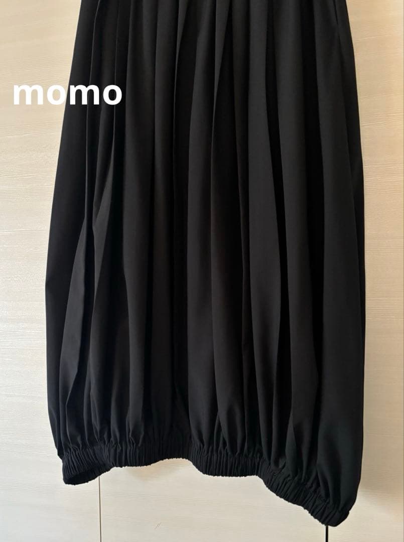 スカート ENFOLD RUBBER TUCK BALLON SKIRT