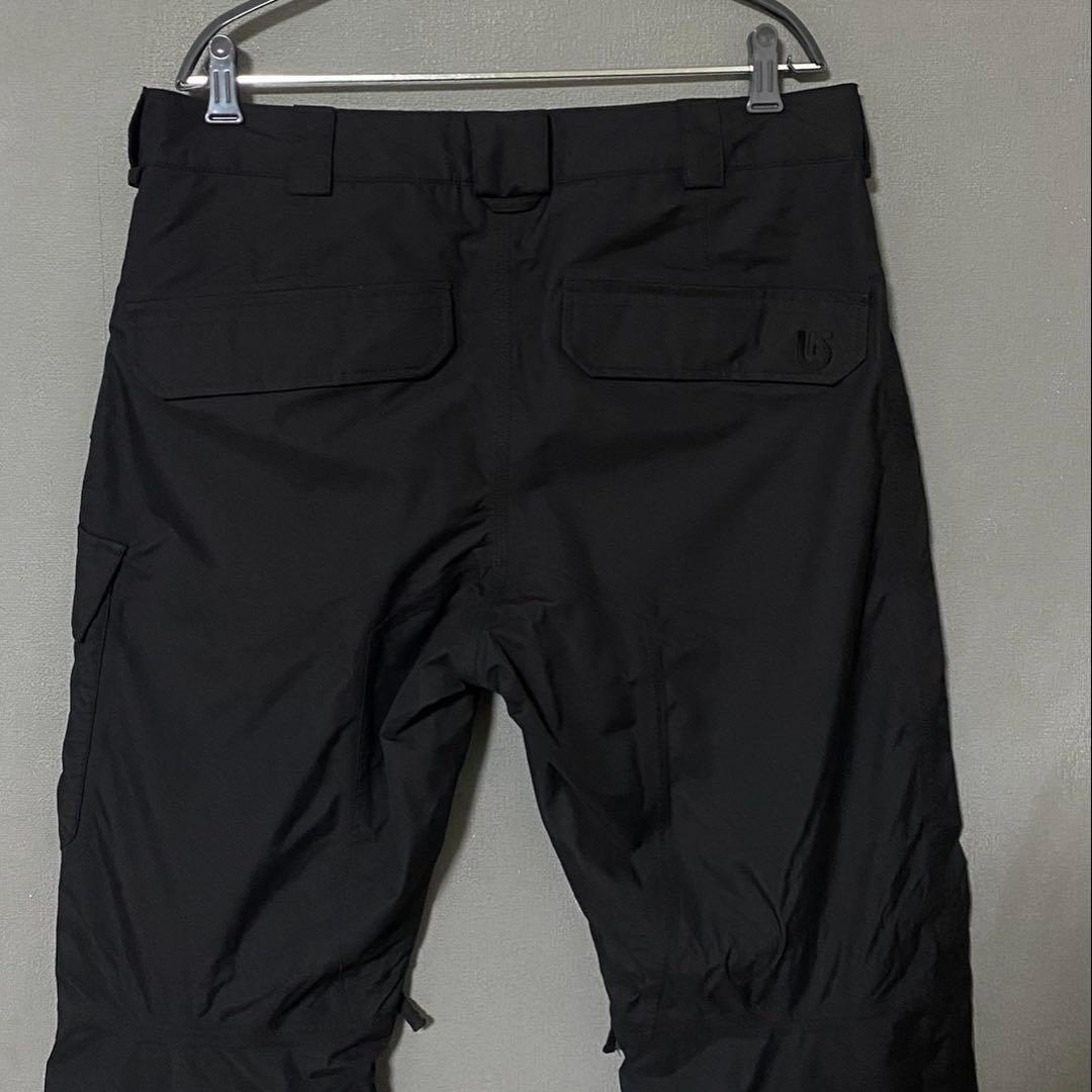バートン　BURTON スノーボード　パンツ　ブラック　裏地メッシュ　カーゴ