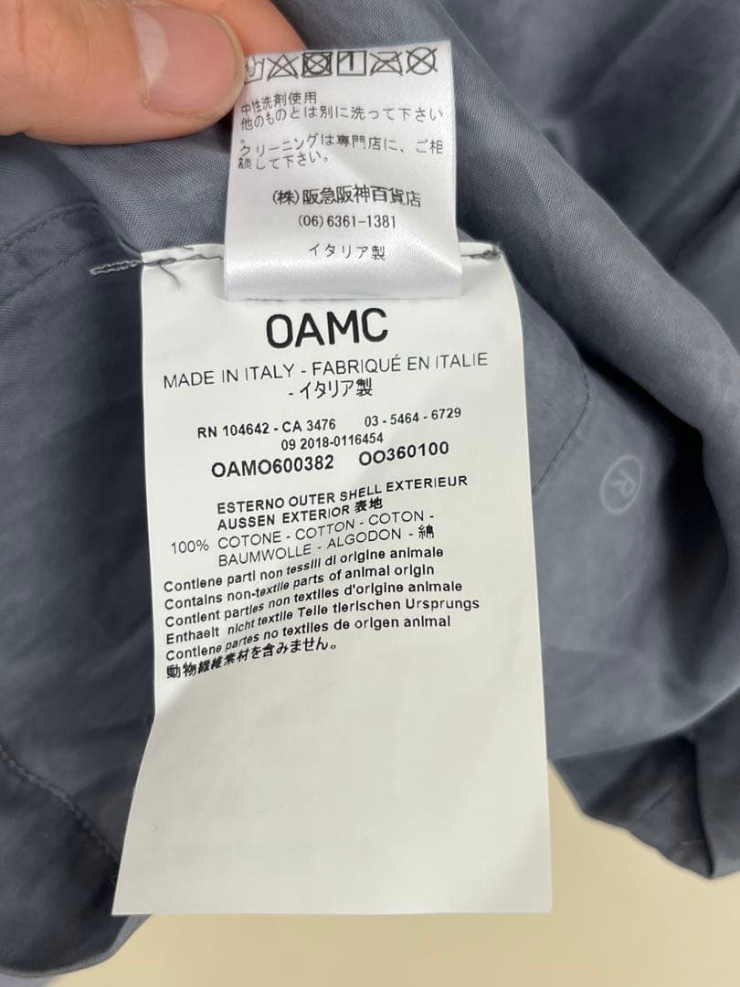OAMC オーバーサイズTシャツ