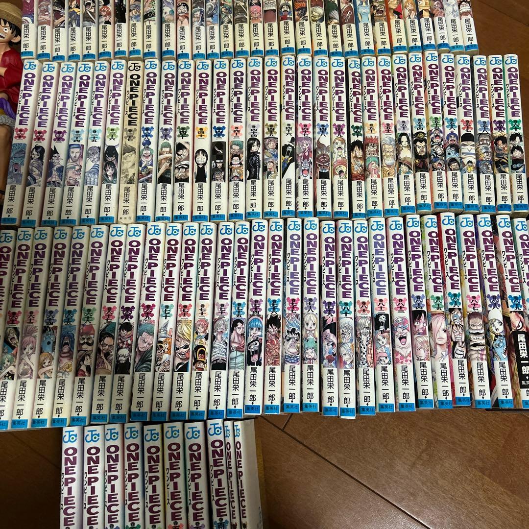 ワンピース　1〜92巻　103〜110巻　巻零　巻千Z ルフィフィギュア