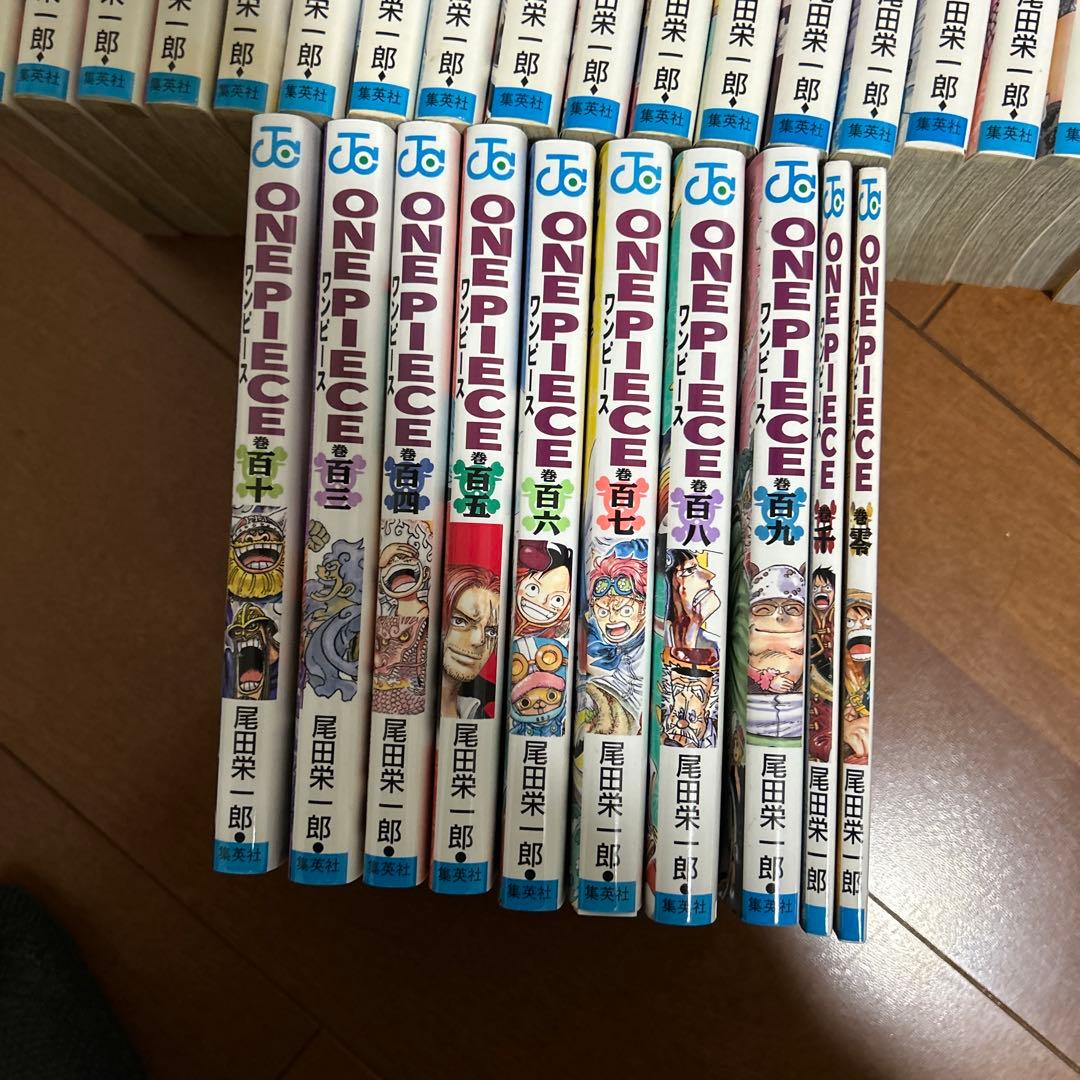 ワンピース　1〜92巻　103〜110巻　巻零　巻千Z ルフィフィギュア