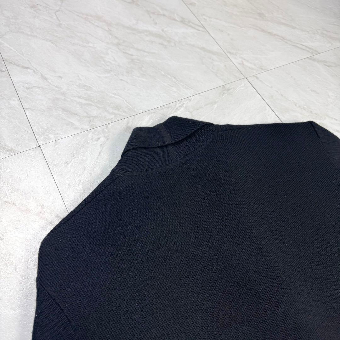 archive 90s ISSEY MIYAKE ニット ダブル ジャケット 黒