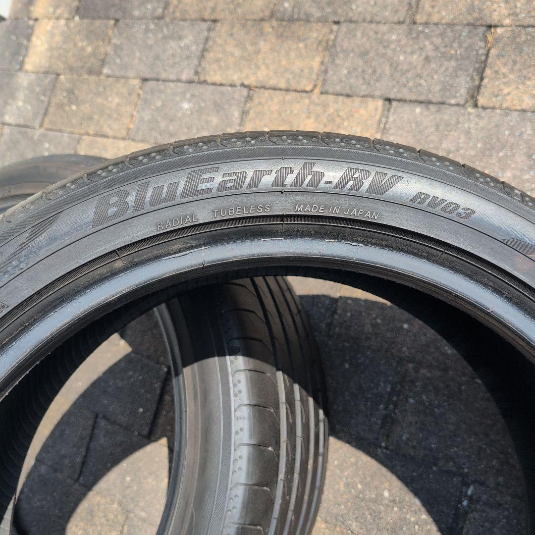 YOKOHAMA BluEarth-RV 215/45R18 タイヤ 4本セット