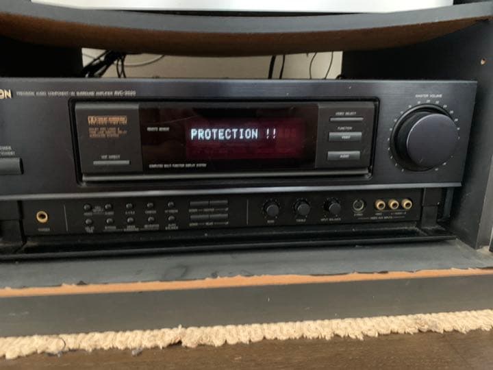DENON デノン AVC-2020 ジャンク品