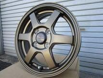 全国送料込み◇S6 ブロンズ　14×4.5J　4本セット　軽自動車