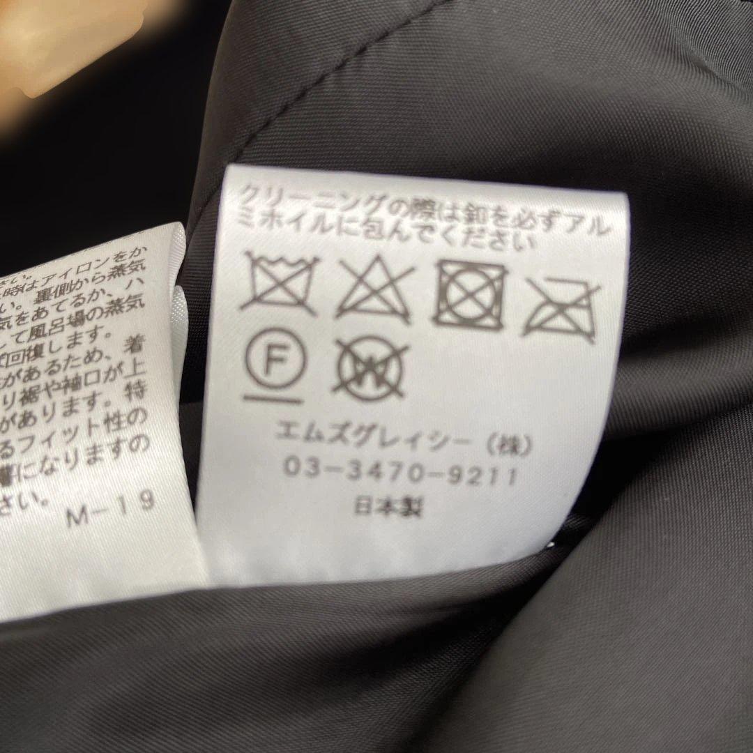 M'sグレイシー　ベルベットジャケット　ブラック