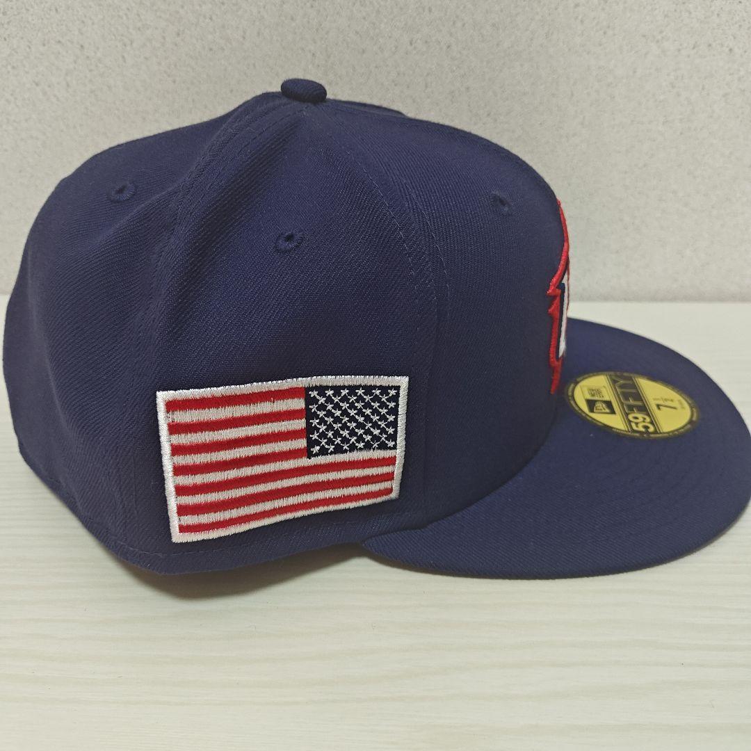 【美品】WBC アメリカ代表 59FIFTY 7 1/2　ネイビー