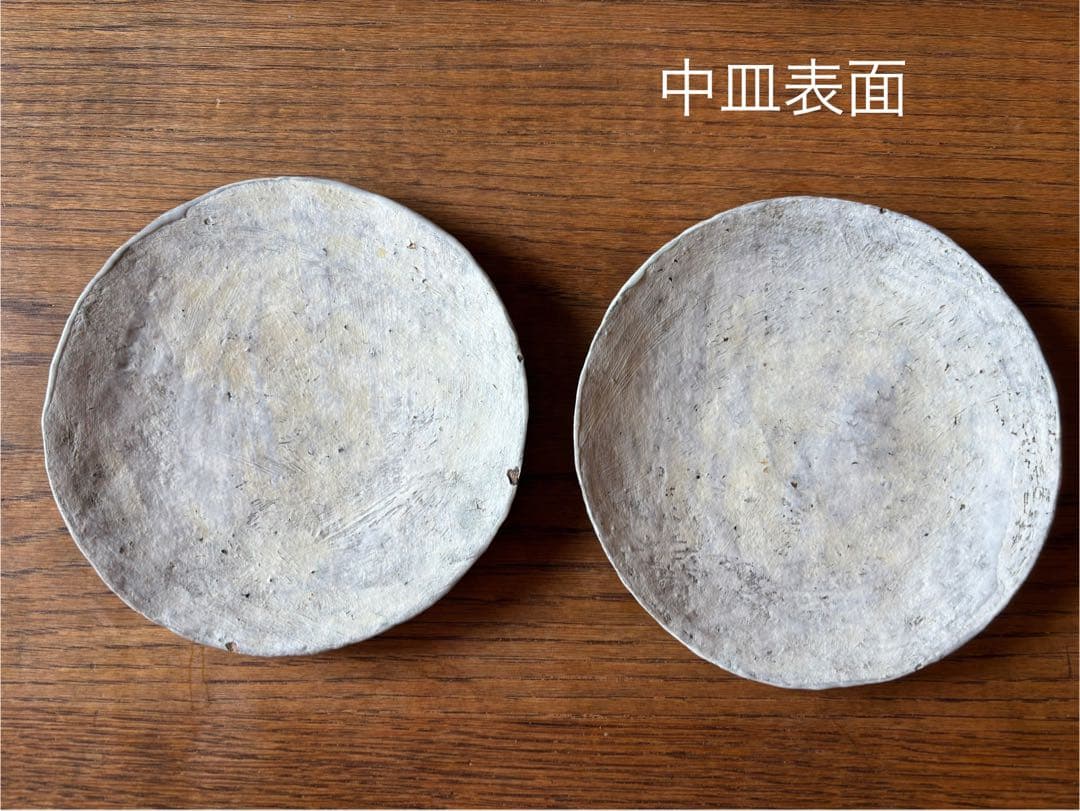 【訳アリ】林彩子さん 平皿 板皿 大小セット