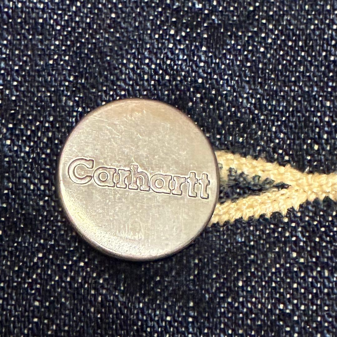 美品　carhartt カーハート　カバーオール　 XL インディゴ　濃紺