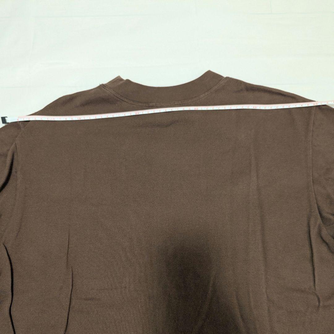AURALEE ブラウン SHRINK PIQUE BIGTEE Tシャツ 3