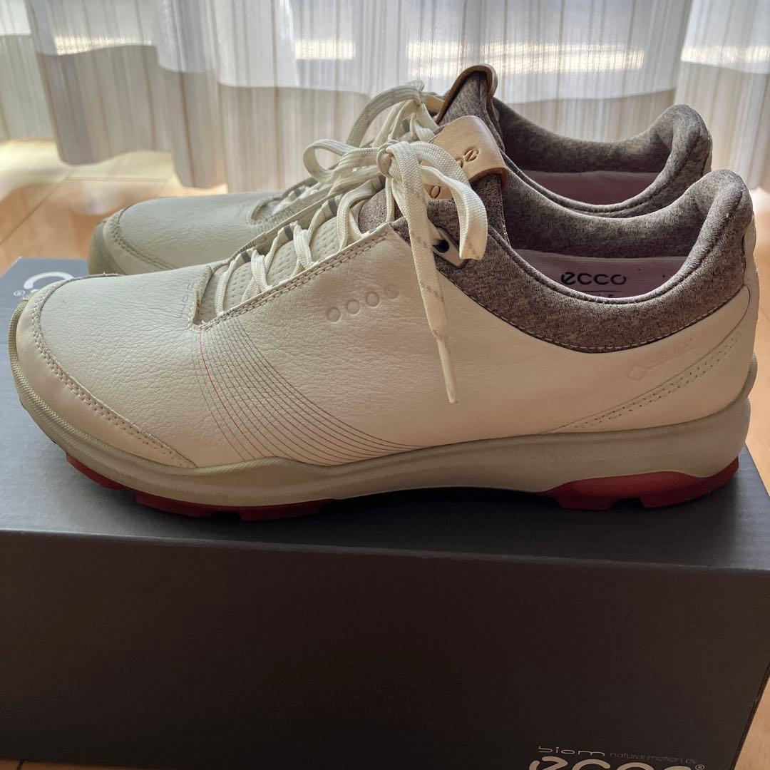 ハニー　ECCO ゴルフシューズ ホワイト　再値下げ！