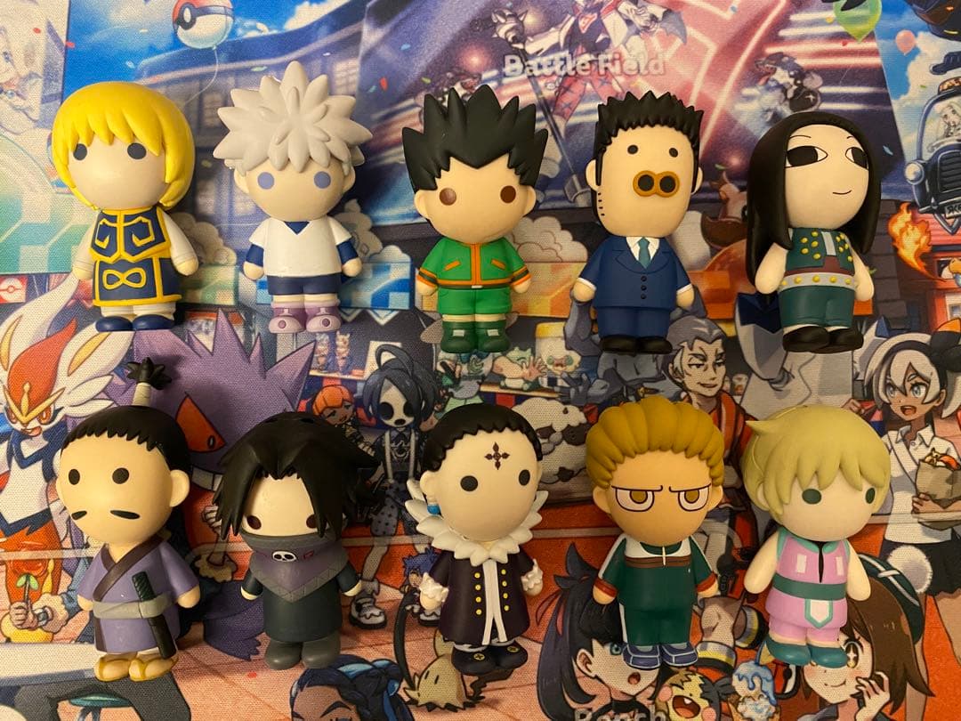HUNTER×HUNTER 一番くじ ヒソカのおもちゃ箱 ミニマスコット コンプ