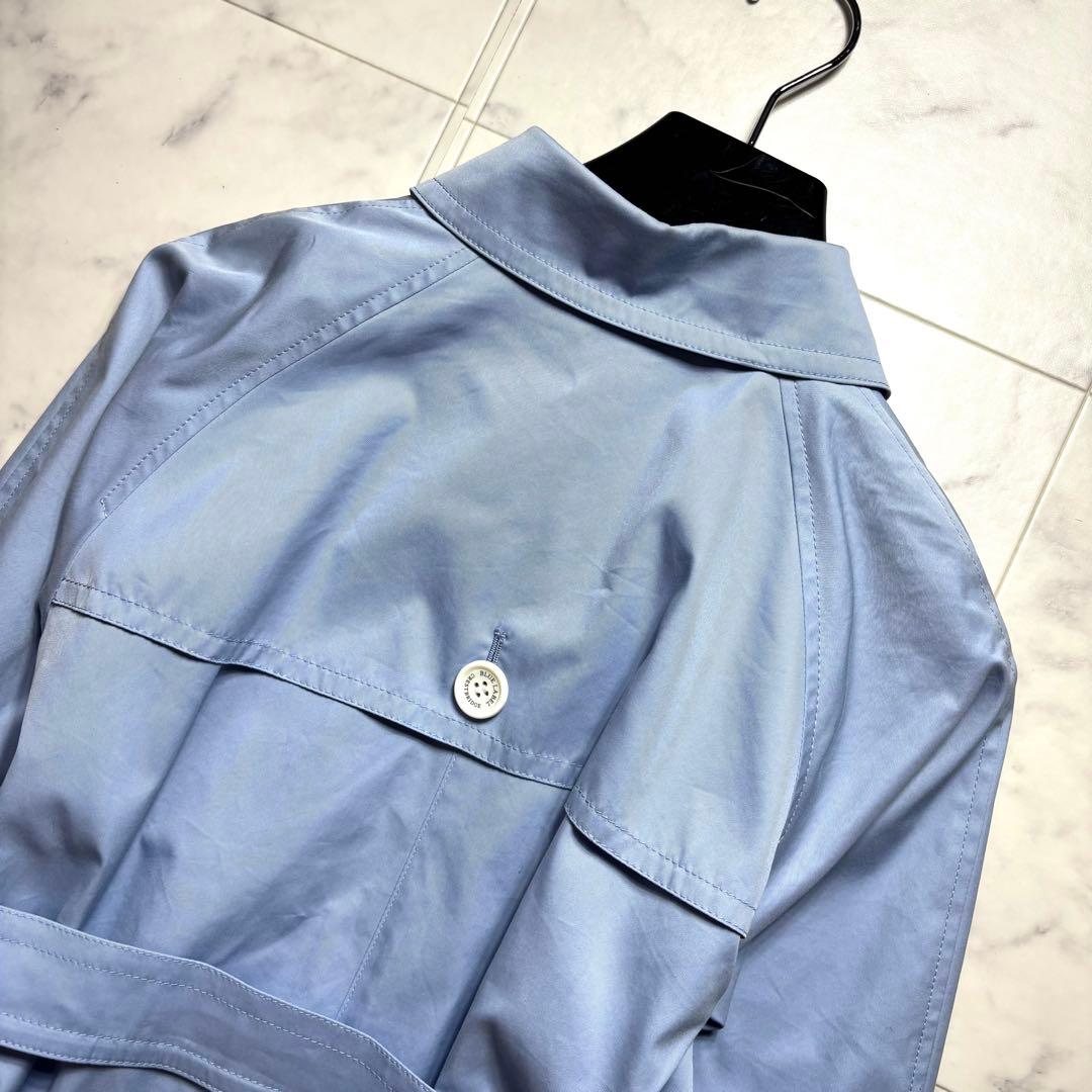 美品✨ブルーレーベルクレストブリッジ スプリングコート ベルト ロング 36