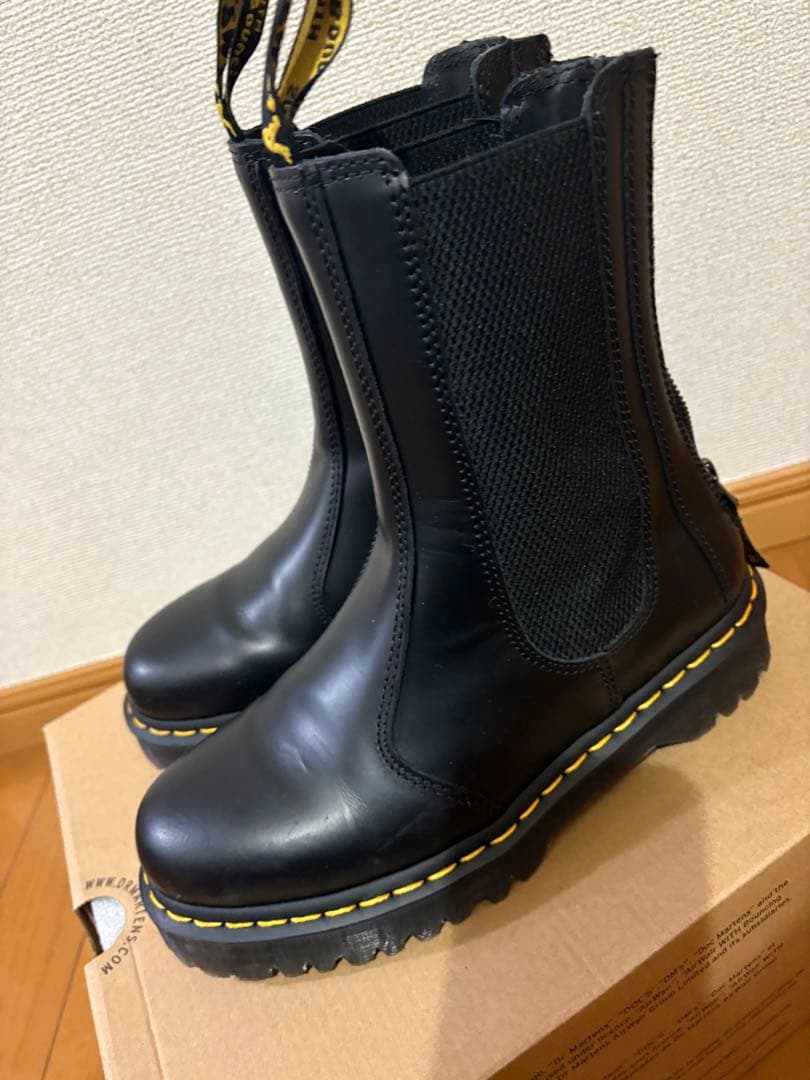 Dr. Martens HI BEX W/ZIP チェルシー ブーツ ブラック