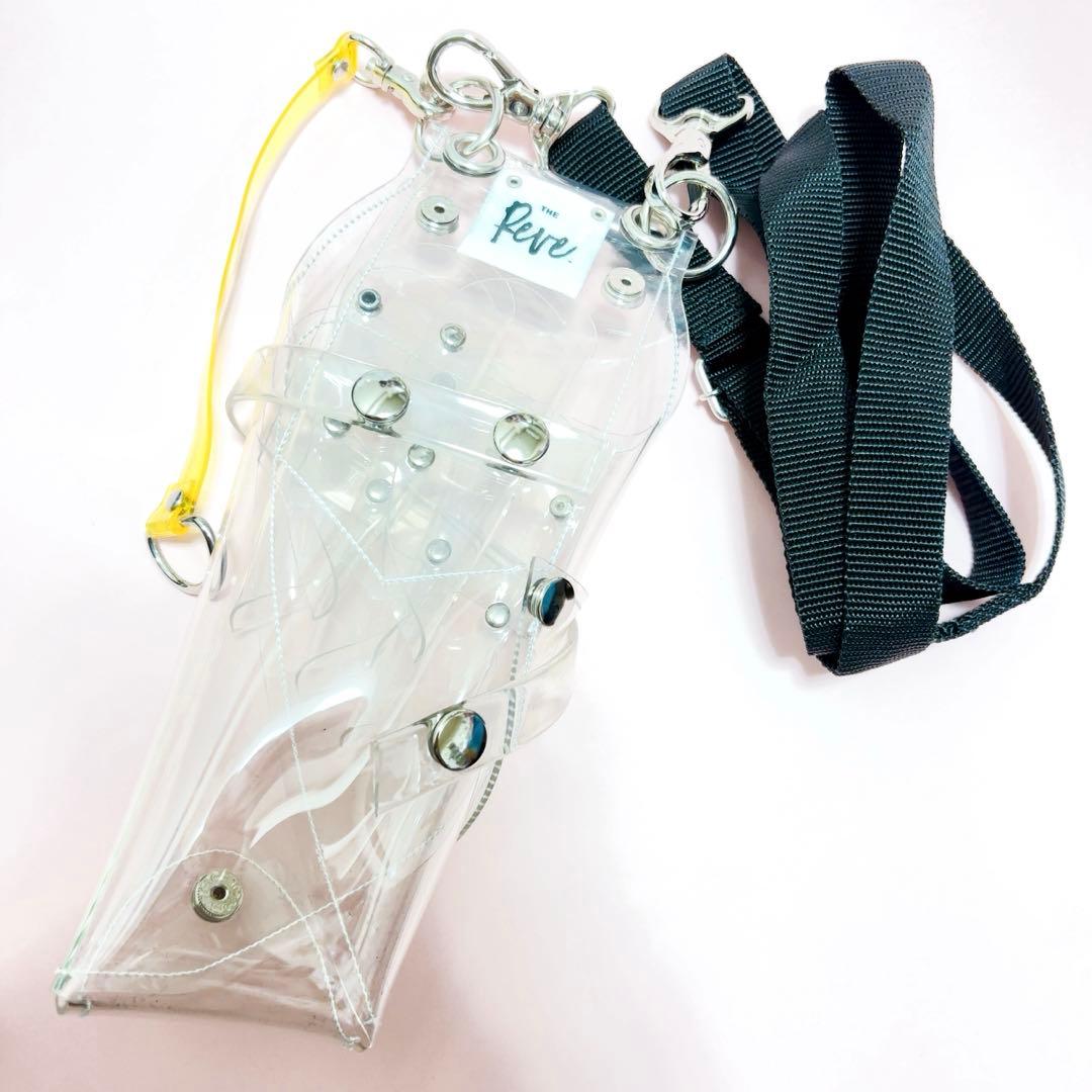 Reve シザーケース　クリア　ビニール　pvc 透明　スケルトン