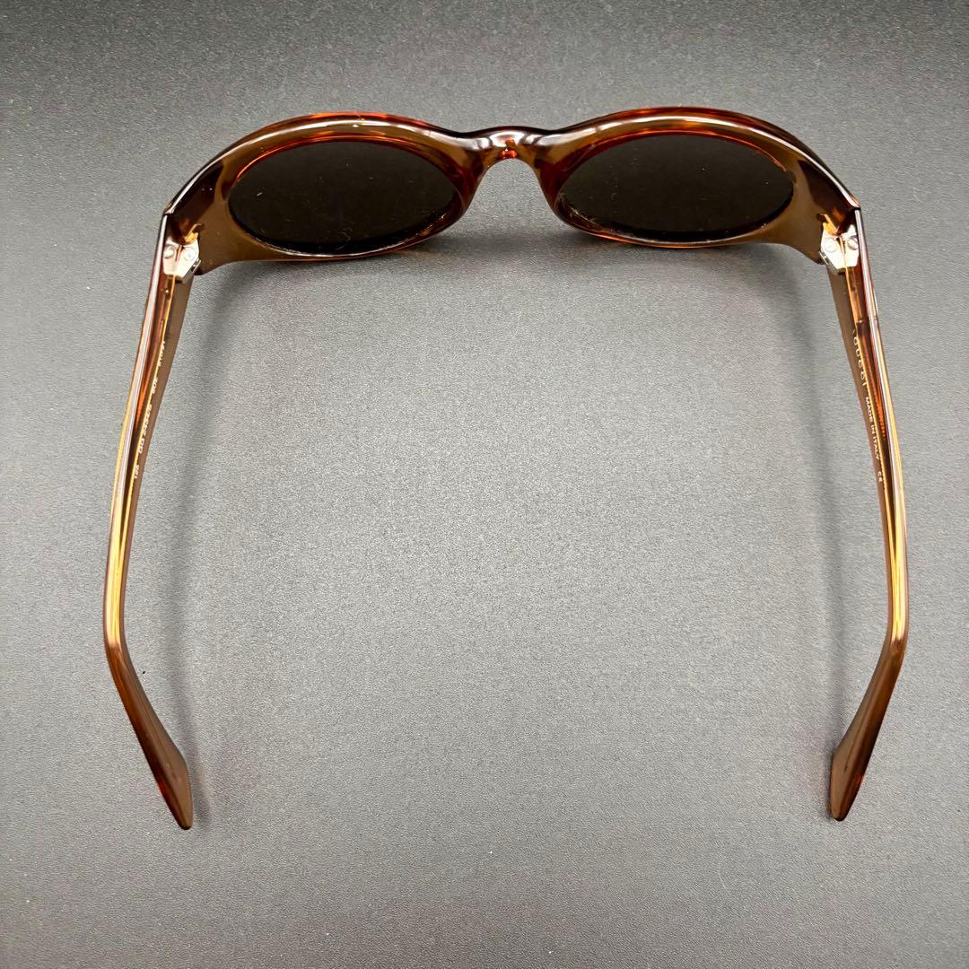美品✨GUCCI サングラス G金具 クリア ブラウン イタリア製 ユニセックス