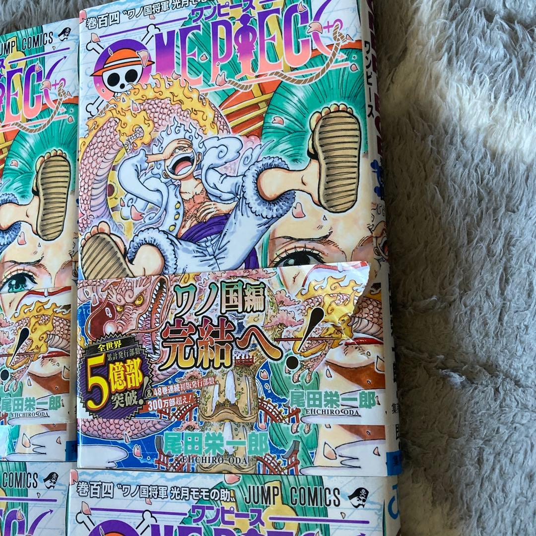 ONE PIECE ワンピース　104巻　初版　6冊