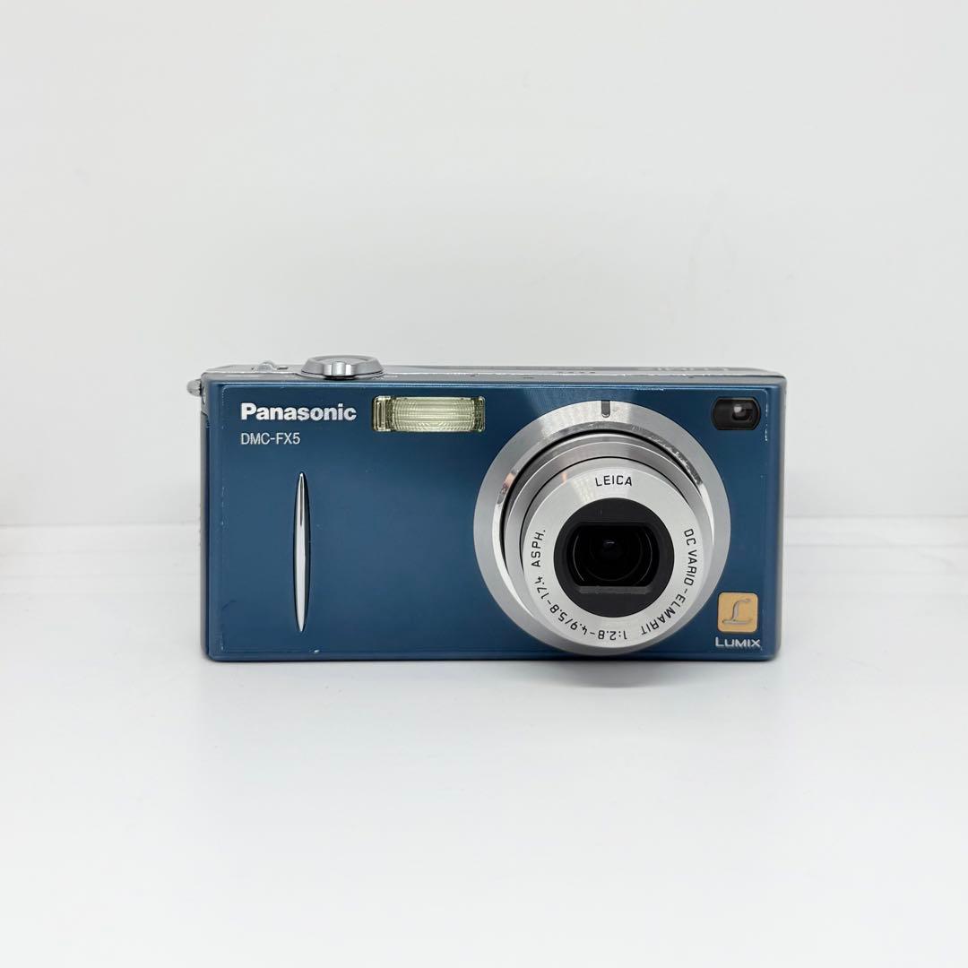 【完動品】Panasonic LUMIX DMC-FX5 デジタルカメラ