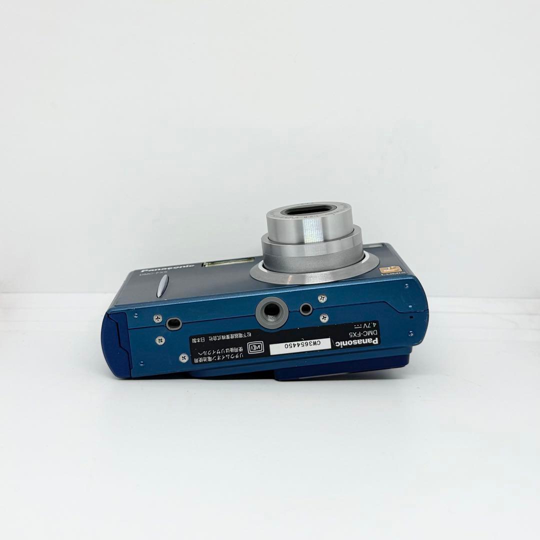 【完動品】Panasonic LUMIX DMC-FX5 デジタルカメラ