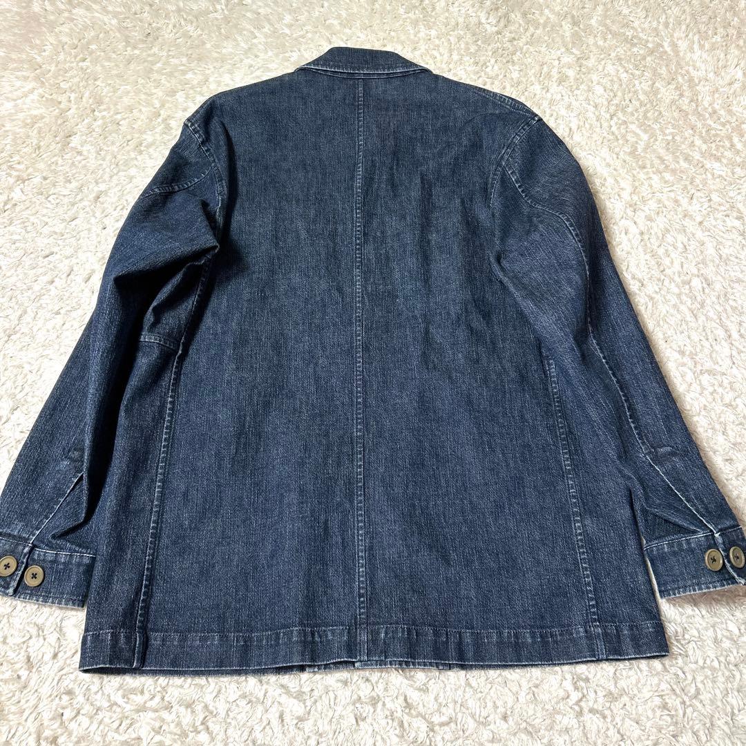 【極美品】J.PRESS カバーオールデニム 赤ダグ インディゴ Lサイズ
