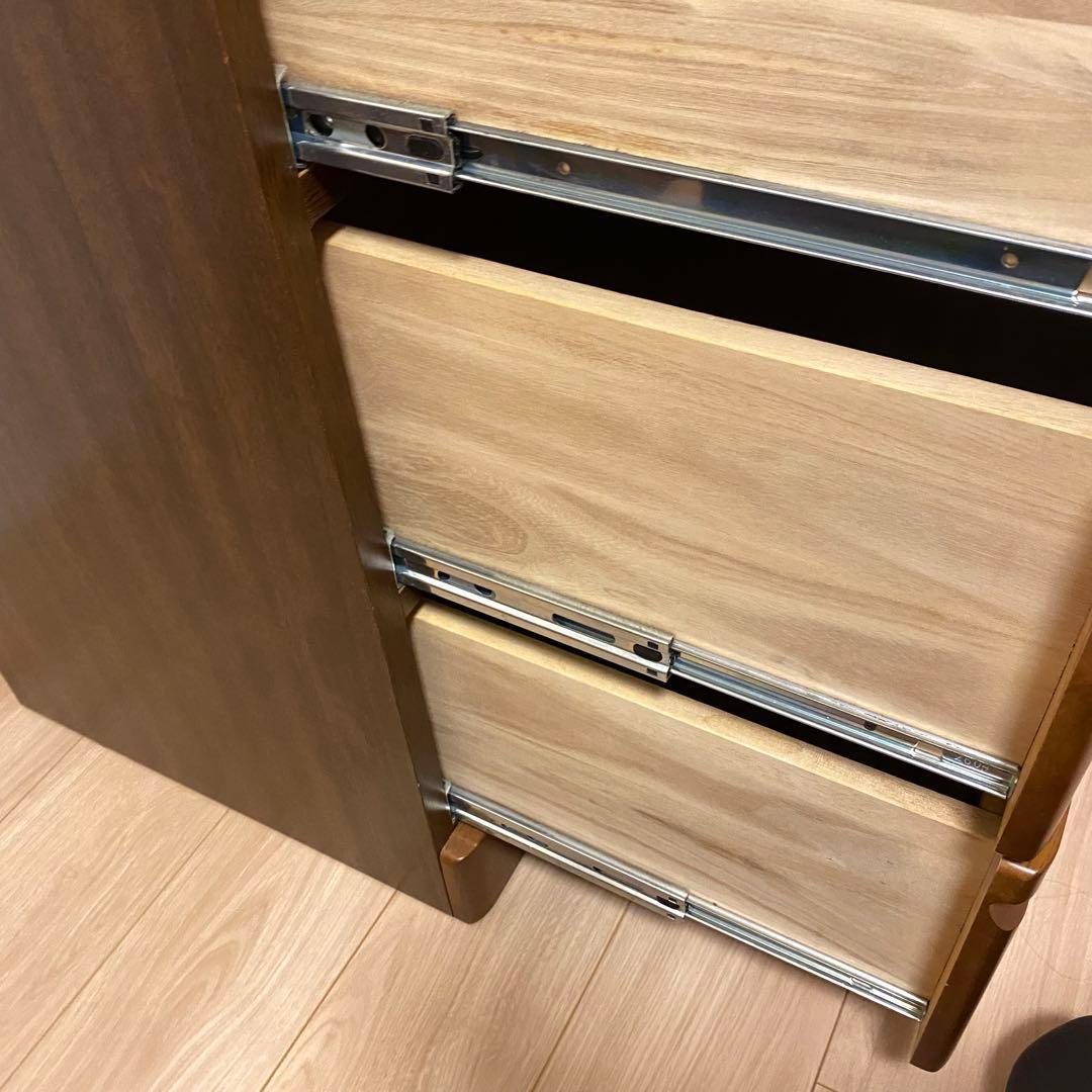 木製チェスト 4段
