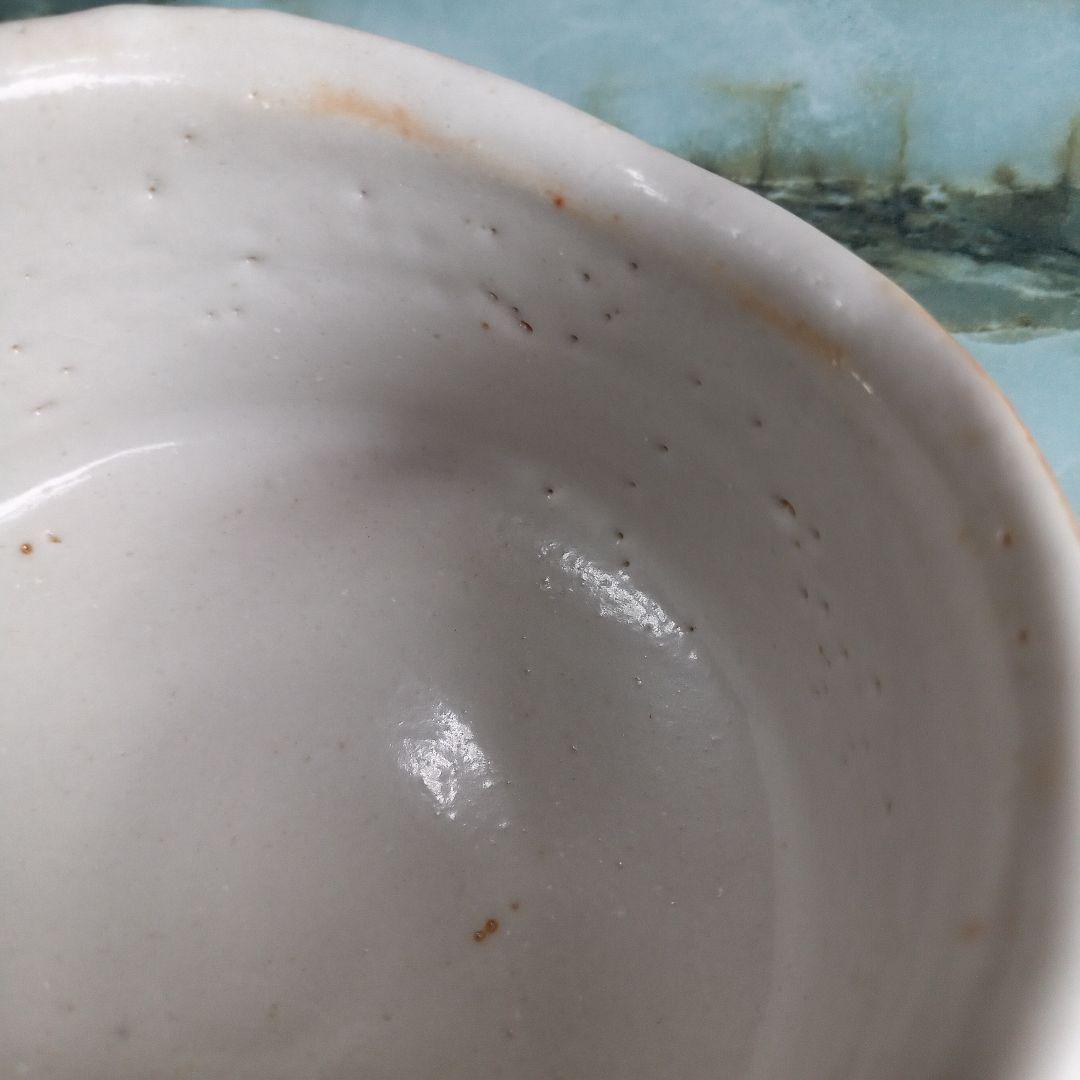 美濃志野焼　虎渓窯　茶道具　抹茶碗 　　抹茶碗