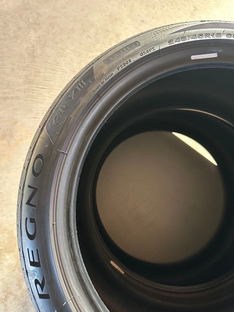 2024年製 ブリヂストンレグノ GR-XIII 245/40R18 2本